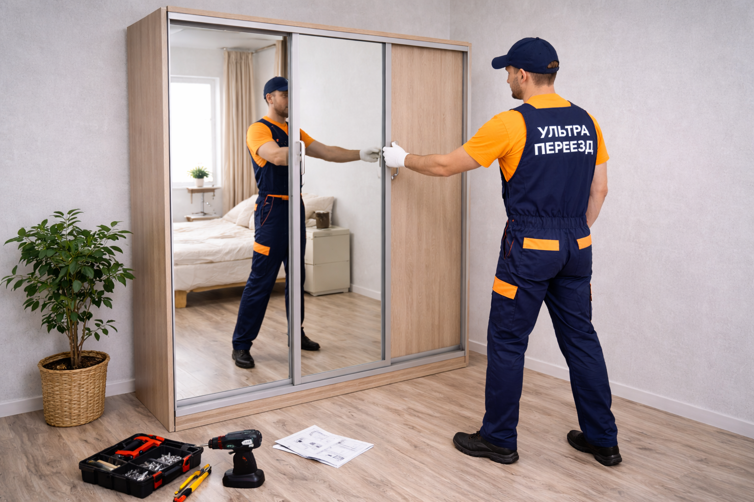 Сборка мебели на новом месте