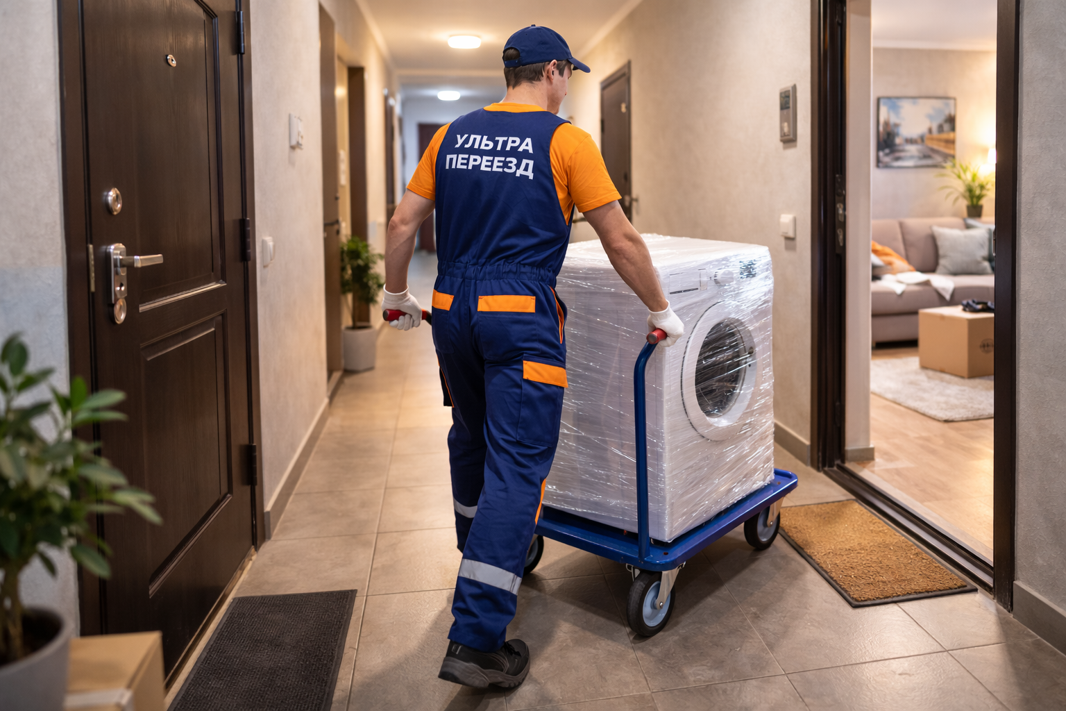 Такелаж крупной бытовой техники