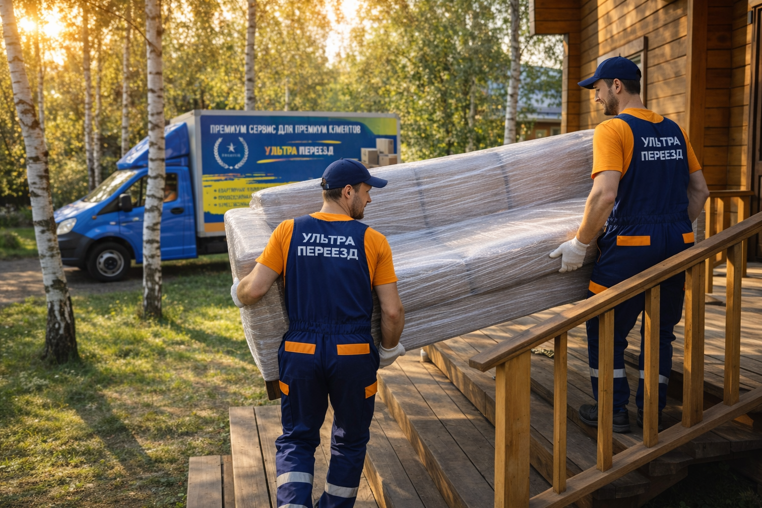 Дачный переезд с грузчиками в Москве и Подмосковье