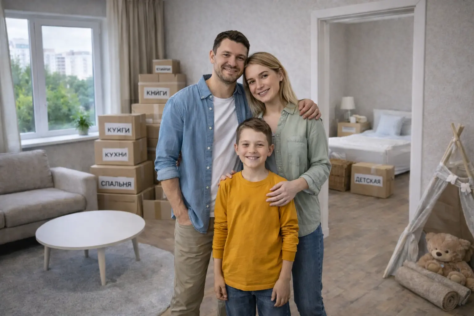 Результат переезда — новая квартира готова