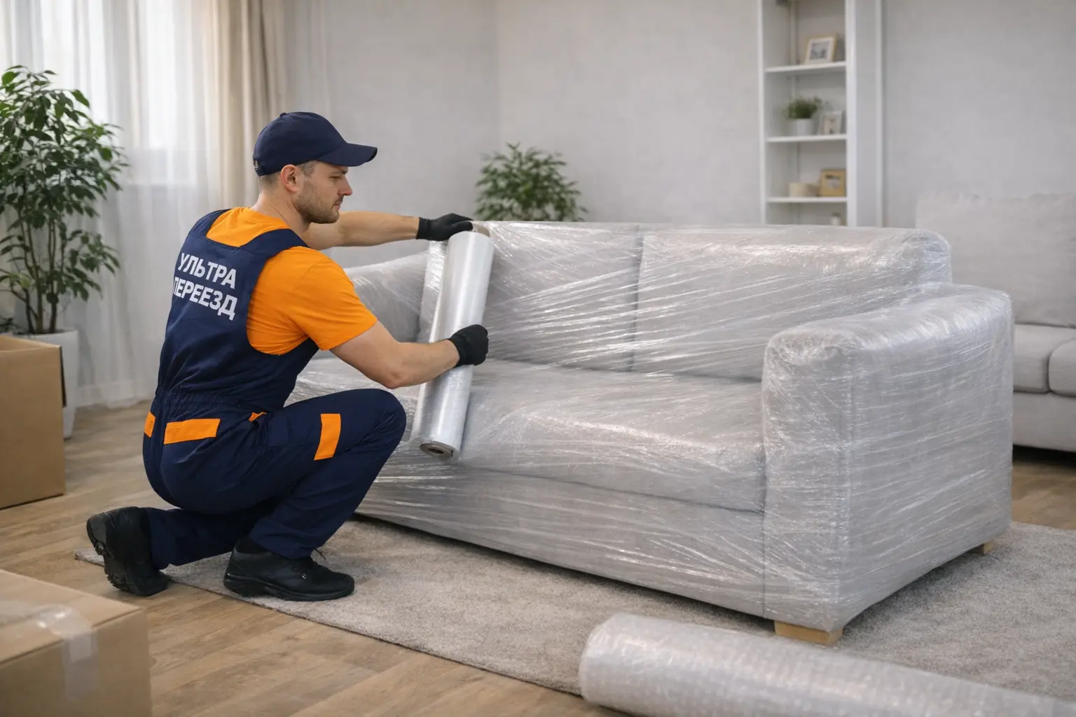 Коробки подписаны и готовы к выносу