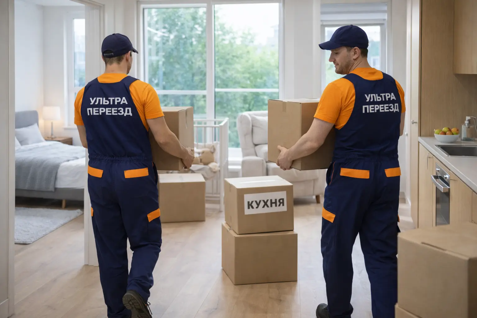 Сборка мебели после перевозки вещей