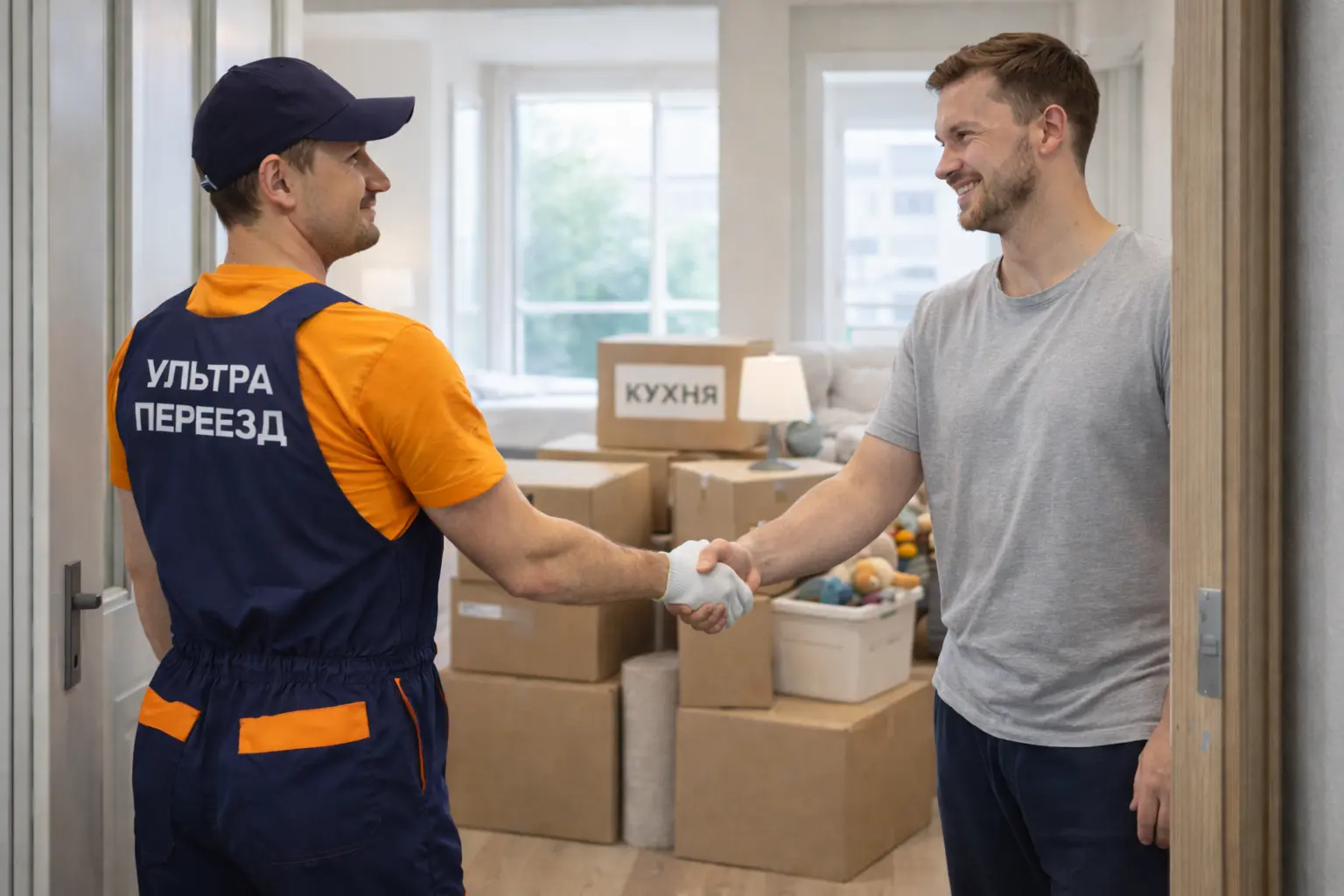 Расстановка вещей и сдача работы