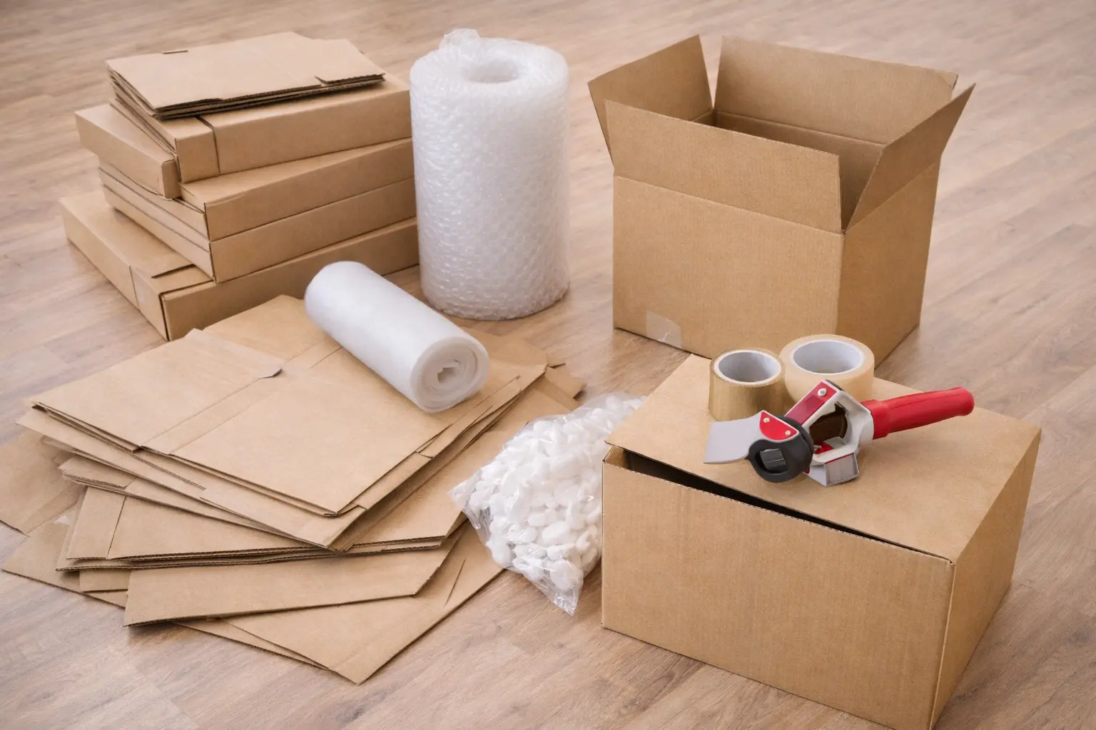 Упаковка личных вещей