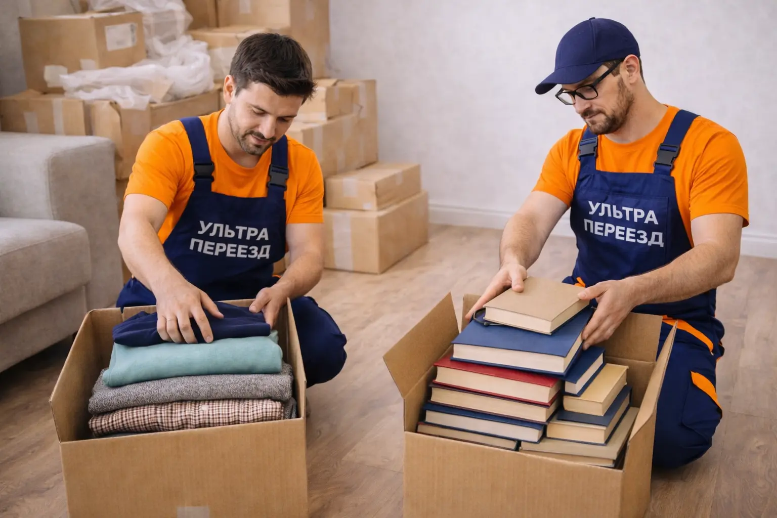 Упаковка мебели